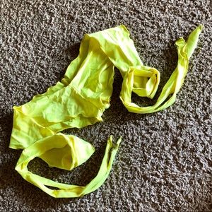 Yellow Ribbon Tie Bottoms